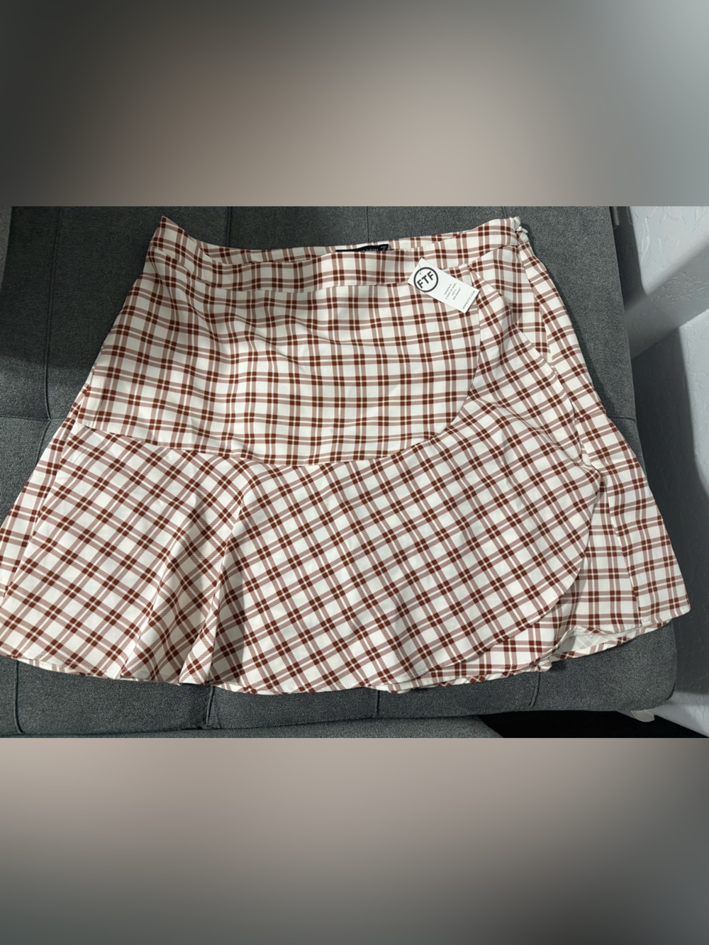 Marley Plaid Mini Skirt | Plus Size